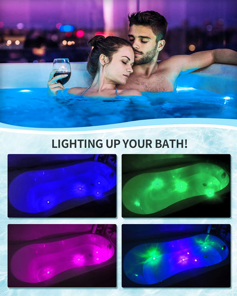 SHARLOVY Light Up Bath Bombs with Surprise Inside, 4.23 oz XL Natural Gift Set 6 with Essential Oils, Magnesium Large Bath Bombs for Women Relaxing Spa Skin Moisturize Gifts for Women